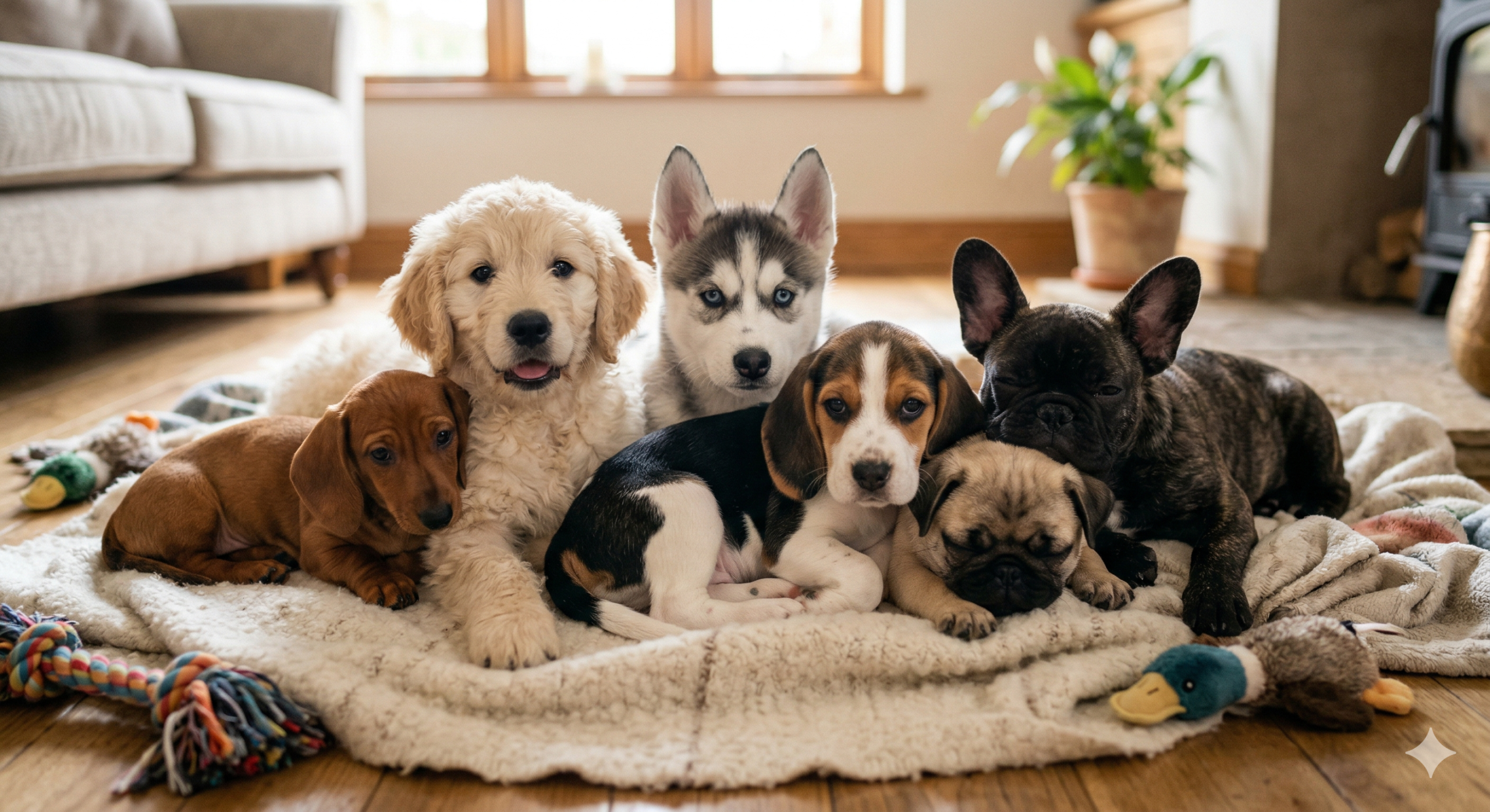 Quais são os principais sintomas da giardíase em filhotes ?