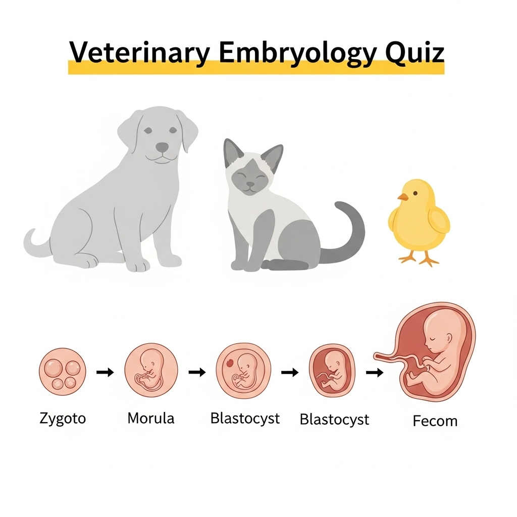 Quiz de Embriologia Veterinária