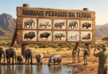 10 Animais Mais Pesados do Mundo (e o que eles comem)