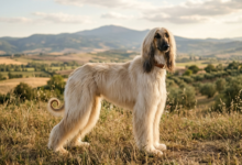 Raça de cachorro: Afghan Hound – características, personalidade e cuidados