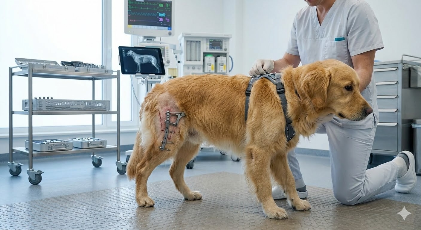 A Engenharia da Vida: Por que a Ortopedia Veterinária Custa Caro?